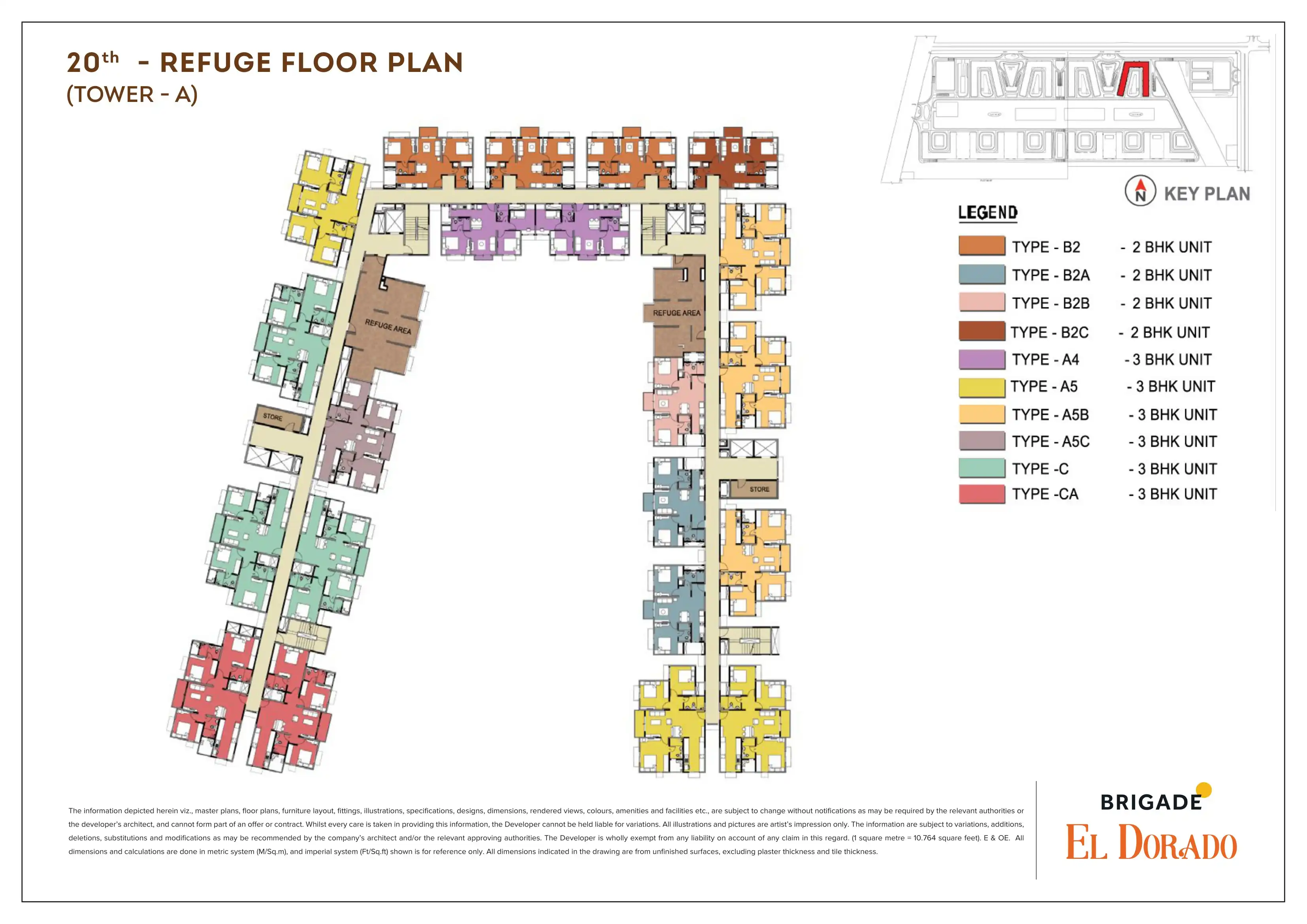 Brigade El Dorado - Aurum Floor plan 2